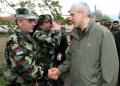 President Tadic visited the flooded areas